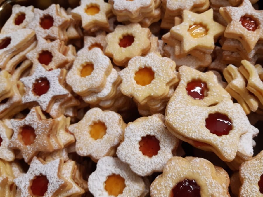 In der Weihnachtsbäckerei :-)