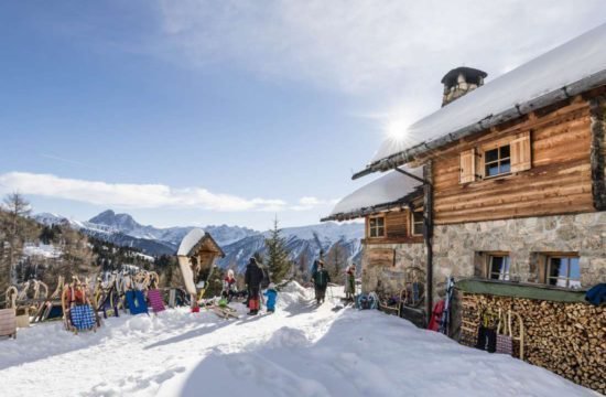 Kreuzwiese mountain hut Luson 166